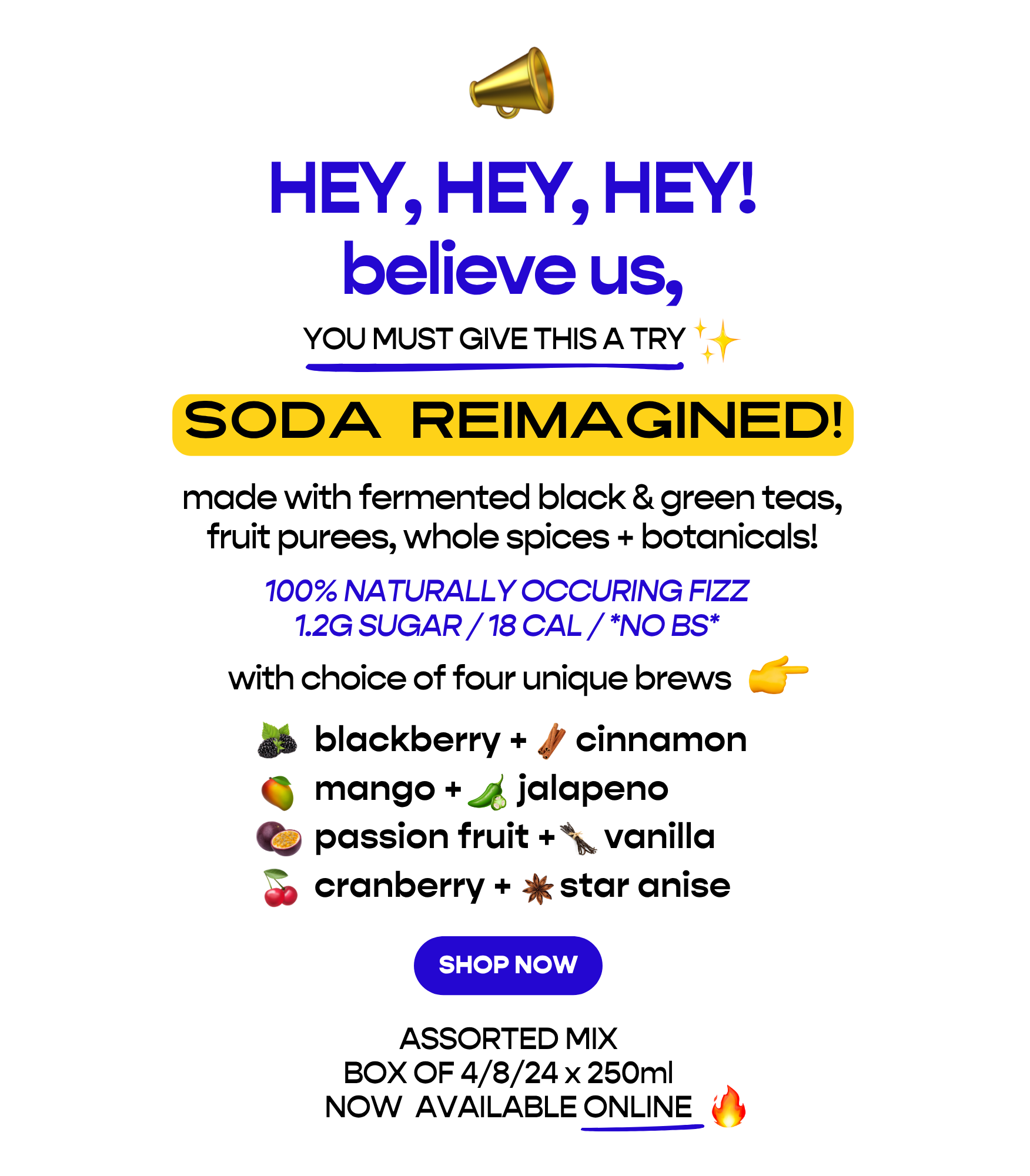 soda reimagined! - assorted box